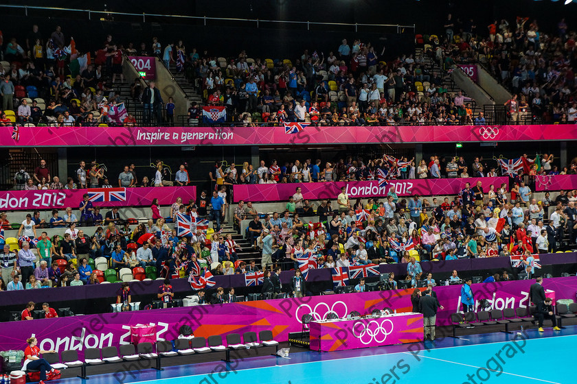 Olympics 056 
 Olympic Park and Handball 
 Keywords: Olympics, handball, Copper Box, Cadburys, PiersPhotos