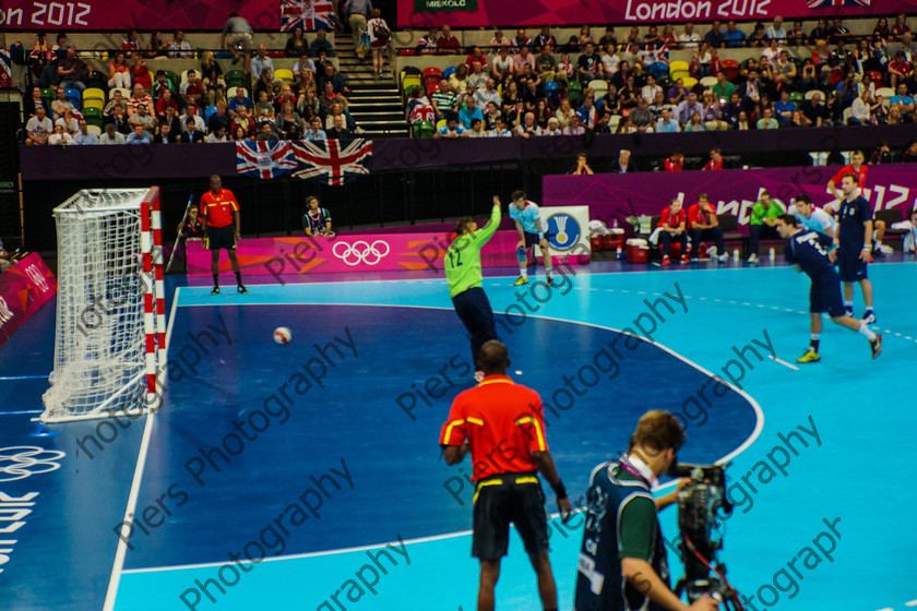 Olympics 068 
 Olympic Park and Handball 
 Keywords: Olympics, handball, Copper Box, Cadburys, PiersPhotos