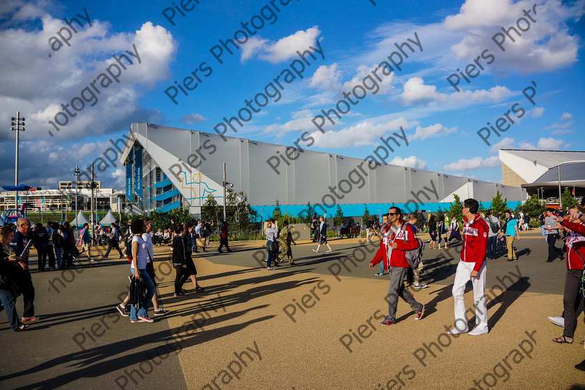 Olympics 090 
 Olympic Park and Handball 
 Keywords: Olympics, handball, Copper Box, Cadburys, PiersPhotos