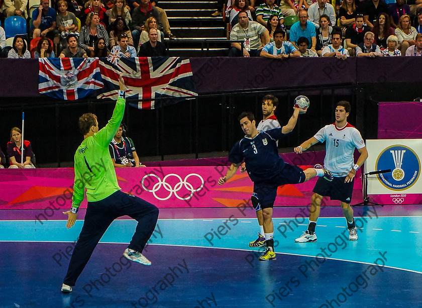 Olympics 065 
 Olympic Park and Handball 
 Keywords: Olympics, handball, Copper Box, Cadburys, PiersPhotos
