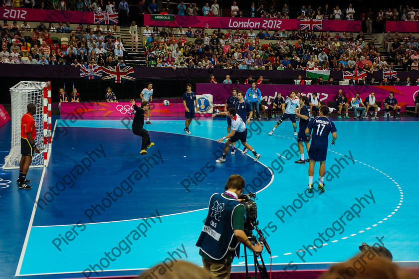 Olympics 050 
 Olympic Park and Handball 
 Keywords: Olympics, handball, Copper Box, Cadburys, PiersPhotos