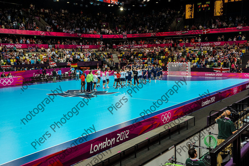Olympics 044 
 Olympic Park and Handball 
 Keywords: Olympics, handball, Copper Box, Cadburys, PiersPhotos