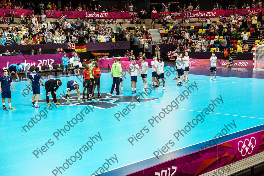 Olympics 045 
 Olympic Park and Handball 
 Keywords: Olympics, handball, Copper Box, Cadburys, PiersPhotos
