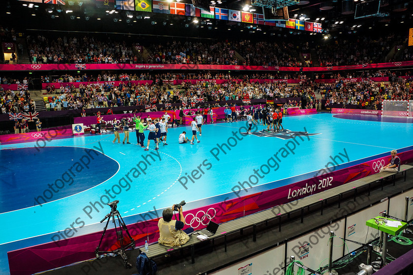 Olympics 073 
 Olympic Park and Handball 
 Keywords: Olympics, handball, Copper Box, Cadburys, PiersPhotos