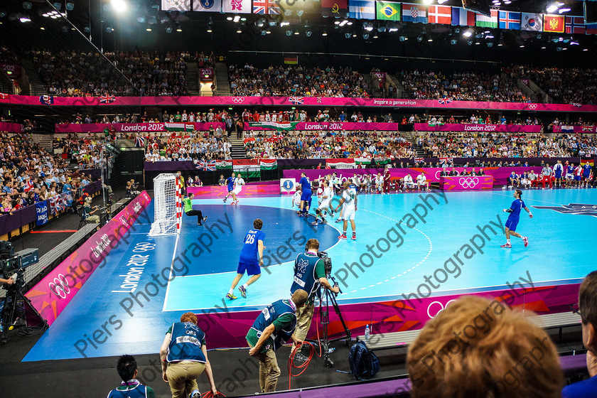 Olympics 035 
 Olympic Park and Handball 
 Keywords: Olympics, handball, Copper Box, Cadburys, PiersPhotos