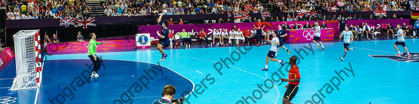 Olympics 064 
 Olympic Park and Handball 
 Keywords: Olympics, handball, Copper Box, Cadburys, PiersPhotos